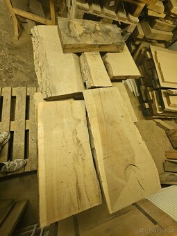 Prodam dubové fošny/zbytky 30-70cm - 2