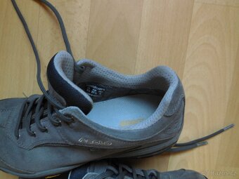 dámské Asolo šedé gore-tex boty kůže 37 24cm - 2