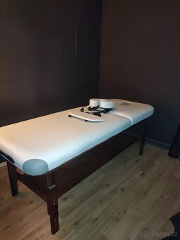 Masážní lehátko Insportline + ohřívač + příslušenství - 2