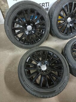4ks alu disky orig. Audi 5x112 R17 pneu 225/45 r17 - 2