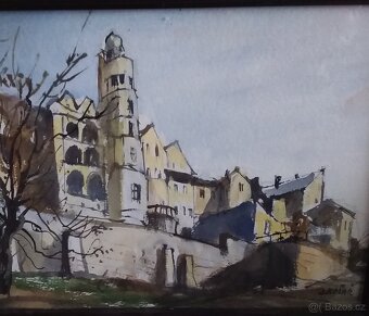 Obraz Jaromír Košař Chrudim Mydlářův dům - 2