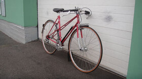 Peugeot, Reynolds, 78,lehké dámské kolo, malinová perleť, - 2