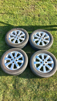 ALU kola 4x100, R15 + pneu - 2