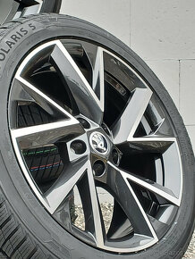Nová zimní alu kola Vela, orig Škoda Superb 3, 235/45/18 - 2