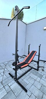 Posilovací lavice Xylo včetně adaptérů - 2