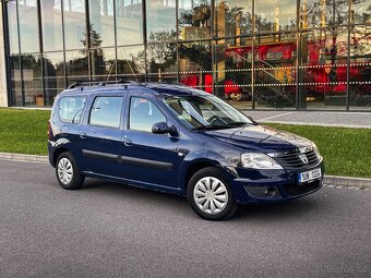Prodám Dacia Logan MCV 1.6 MPI Facelift, sedmimístné, tažné - 2