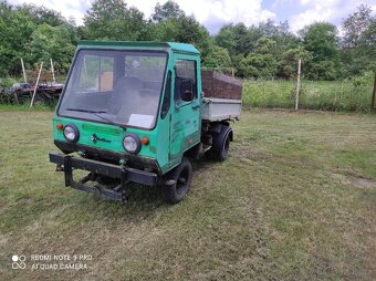 Multicar M25 sklápěč, uzávěrka, hydraulika - 2
