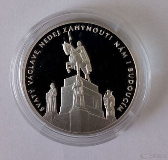Stříbrná medaile Příběhy naší historie - Svatý Václav proof - 2