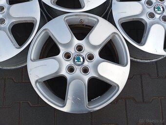 originální alu kola škoda 5x112 r17 - 2