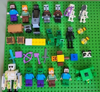 Lego Minecraft Figurky - 2