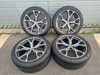 Originál sada 21" BMW G05, X5, X6 style 741M - TOP - 2