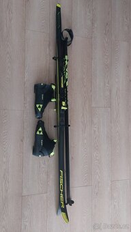 běžecké lyže + boty + hůlky - 2
