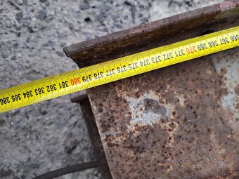 Překlady železné (3 Ks) - délka 3,8 m. - 2