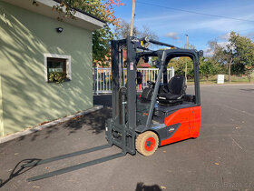 VZV LINDE E16, r.v. 2018, pouze 2.453 Mth - LZE I PRONÁJEM - 2