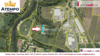 K prodeji, stavební pozemek o výměře 3.889m2, Tábor - 2