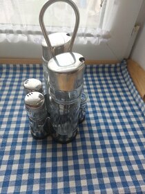 Tescoma solnička, pepřenka a nádobky na olej a ocet - 2