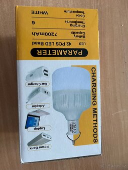 Přenosná dobíjecí lampa - 2