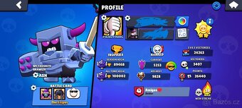 TOP herní účet - Brawl Stars - 2