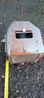 Topení do veterána s motorkem. - 2