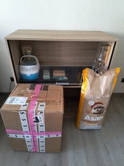 Klec pro morče, podestýlka, seno - 2