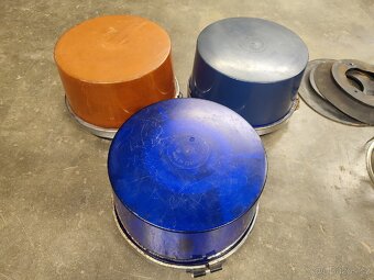 Oranžový a Modrý maják PAL - 2