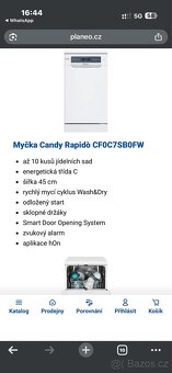 Candy myčka nádobí - 2