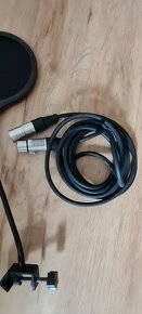 Mikrofon-stojan-kabel-pop filter - 2