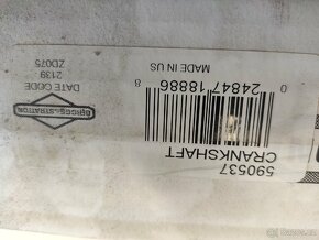 Briggs & Stratton klika motoru org.č. 590537 - Nová - 2