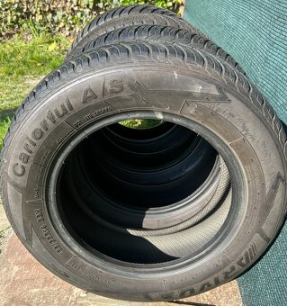 4x pneu celoroční 185 65R 14 86H, použité - 2