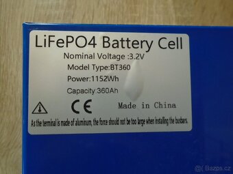 Lifepo4 360Ah - 2