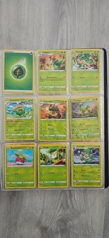Pokemon karty v albu - 2