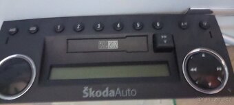Autorádio originál Škoda fabia 1 - 2
