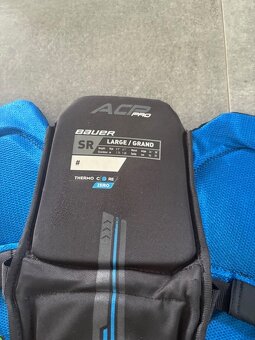 Prodám hokejové kalhoty / girdle Bauer ACP PRO SR L + návlek - 2