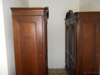 2x dvoudveřová skříň, vídeňské baroko - 2