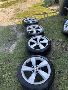 ALU Škoda Fabia III, Rapid, 5 x 100 R 17 Originál - 2