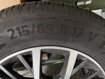 Pneumatiky včetně ALU originál Volkswagen - 4 ks - 2