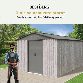 Zahradní domek BestBerg 279 x 324 x 211 cm - 2
