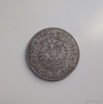 Rakousko-Uhersko - 5 Korun mince, 1900 - 2