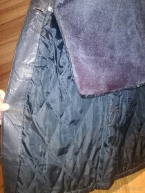 Kožený kabát se zimní vložkou - 2