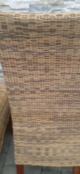 Ratanové židle 4 ks - 2