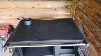 Sporák na tuhá paliva s výměníkem - 2