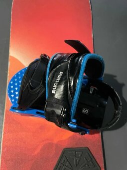 Snowboard Burton 140cm v setu po servisu - 2