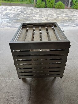 Vozík k fritéze na koblihy - 2