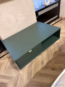 Konferenční stolek Novas - zelená - 2