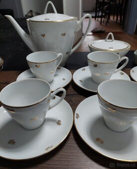 Čajová porcelánová souprava-Československo - 2