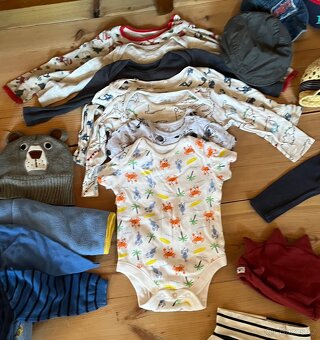 Chlapecké oblečení- set 74 vel. - 2