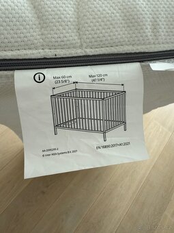 IKEA Pěnová matrace do dětské postýlky - 2