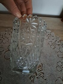Váza lisované sklo - 2