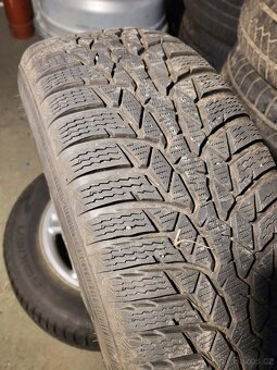 Zimní pneu NOKIAN 195/65R15 91H + Al kola Opel - 2