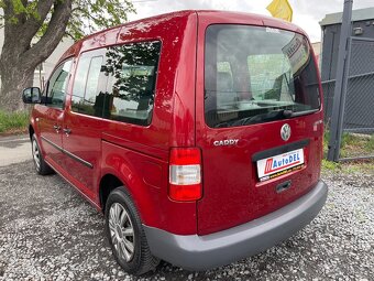 VW Caddy 1,9 TDi Life Klima, El. okna - 2